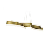 Contemporary Linear Pendant from the Arcs Collection