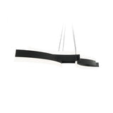 Contemporary Linear Pendant from the Arcs Collection