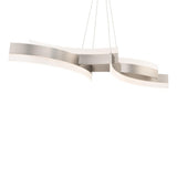 Contemporary Linear Pendant from the Arcs Collection