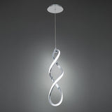 Modern Down Mini Pendant from the Interlace Collection