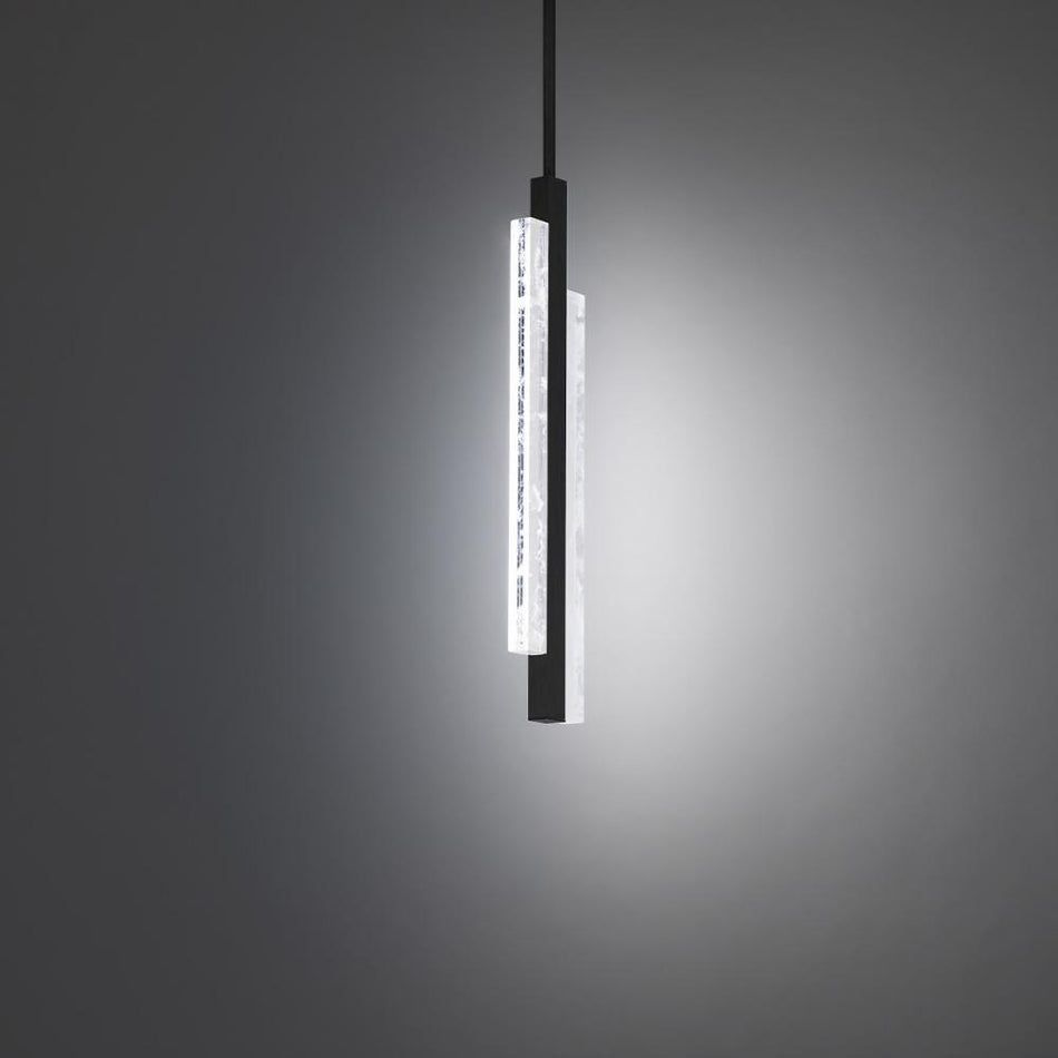 Contemporary Down Mini Pendant from the Tandem Collection