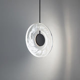 Transitional Down Mini Pendant from the Cymbal Collection