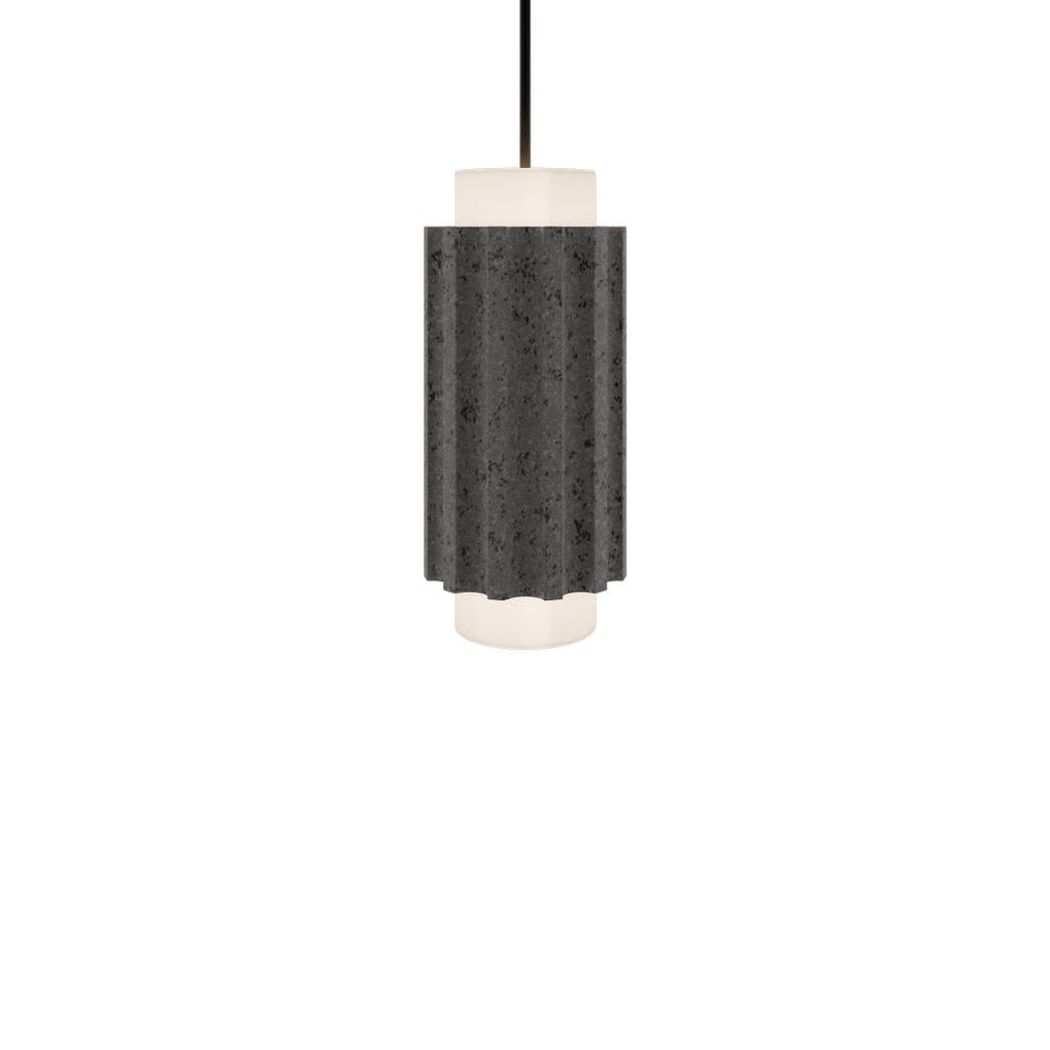 Down Mini Pendant from the Caviar Collection