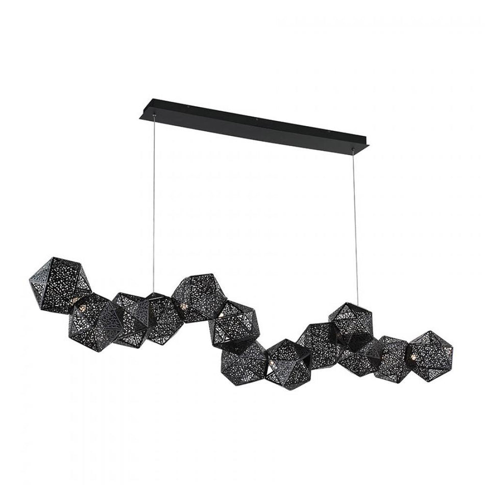 Transitional Linear Pendant from the Riddle Collection
