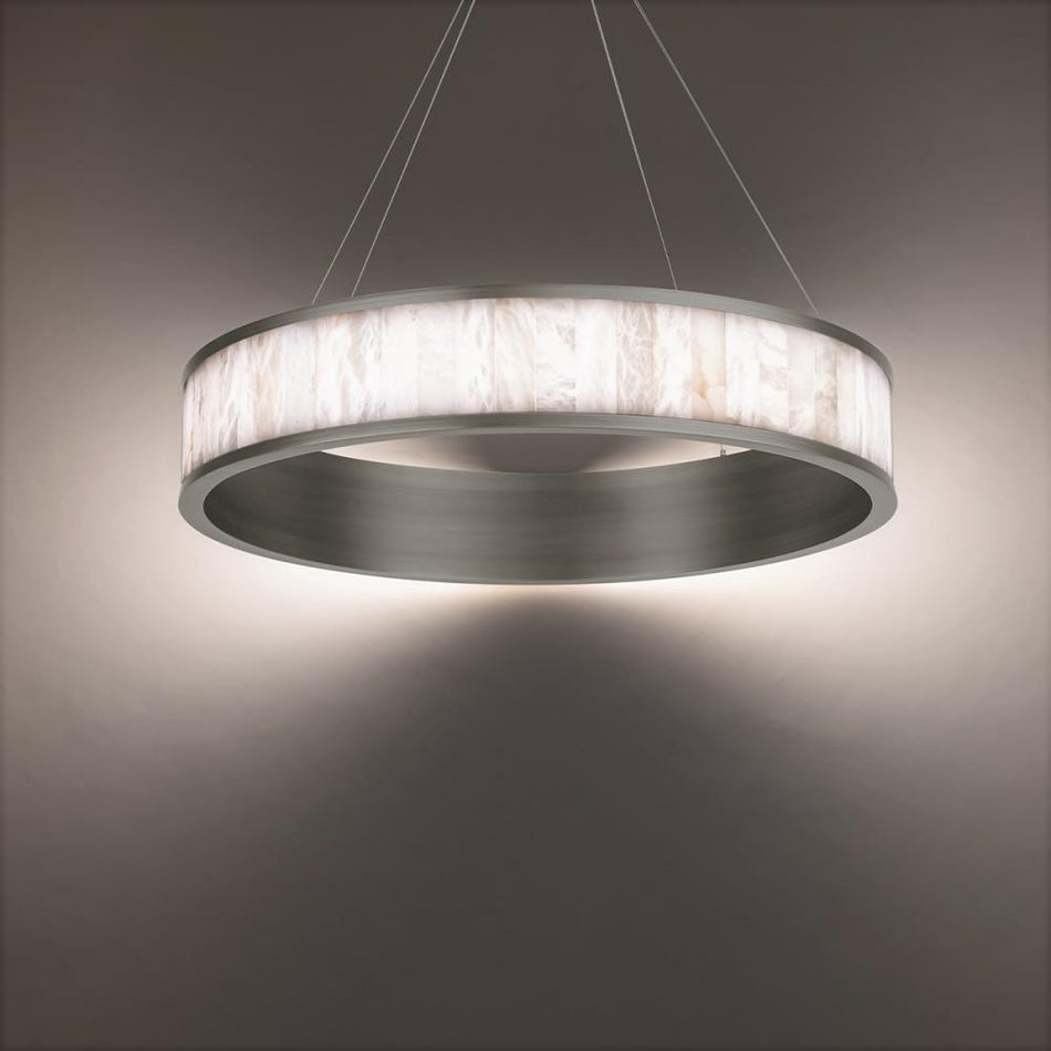 Transitional Chandelier from the Coliseo Collection