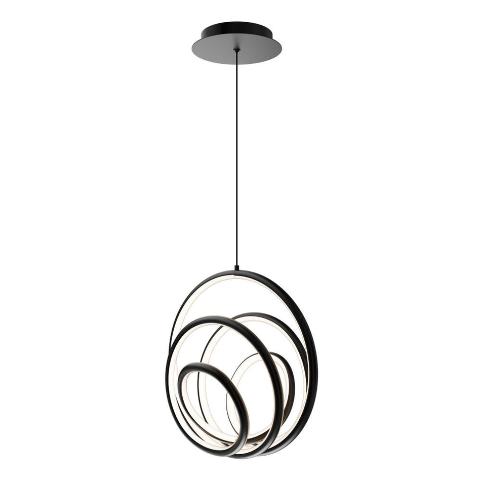 Modern Down Pendant from the HOOPLA Collection