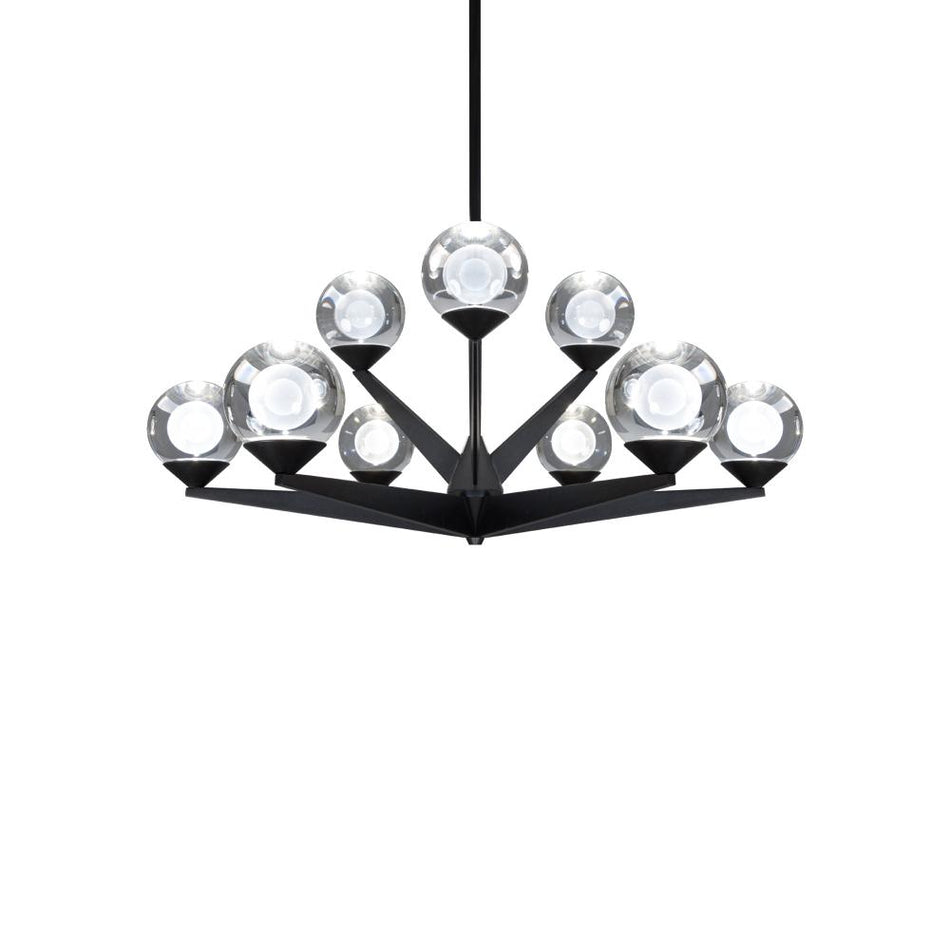 Contemporary Chandelier from the Double Bubble Collection