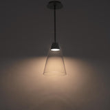 Modern Down Mini Pendant from the CHANDRA Collection