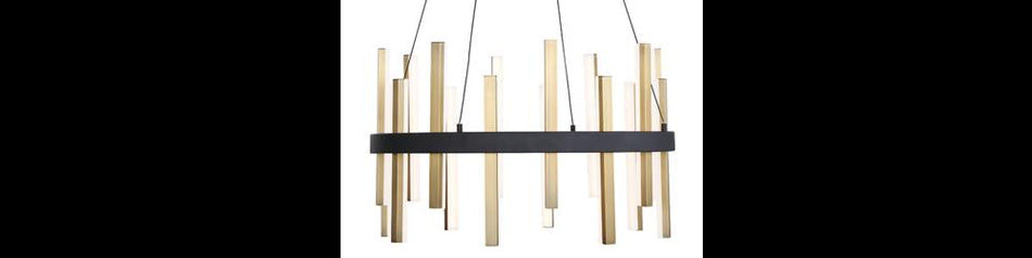 Transitional Chandelier from the Harmonix Collection