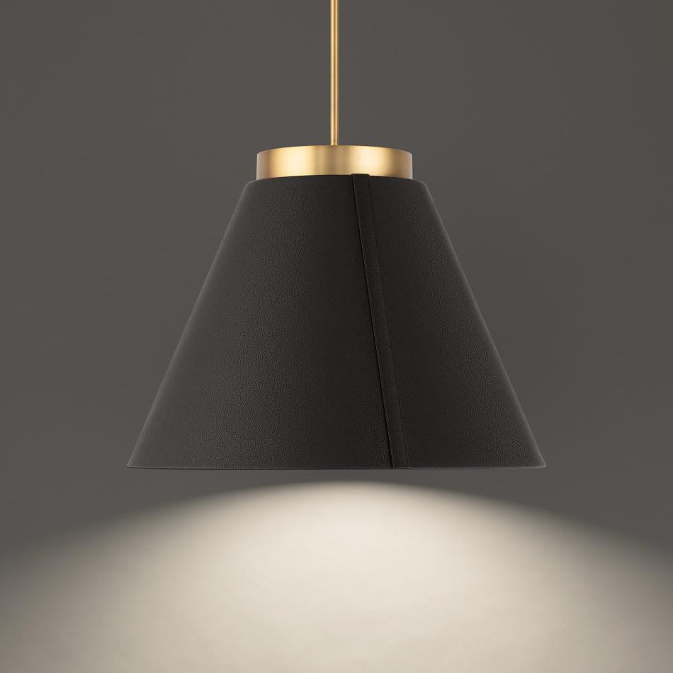 Modern Down Pendant from the Bentley Collection