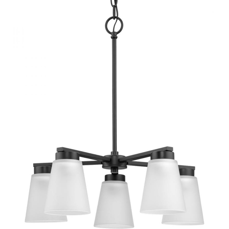 5 Light Chandelier from the Tanner Collection