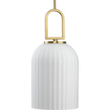 Traditional Down Pendant from the Stanza Collection