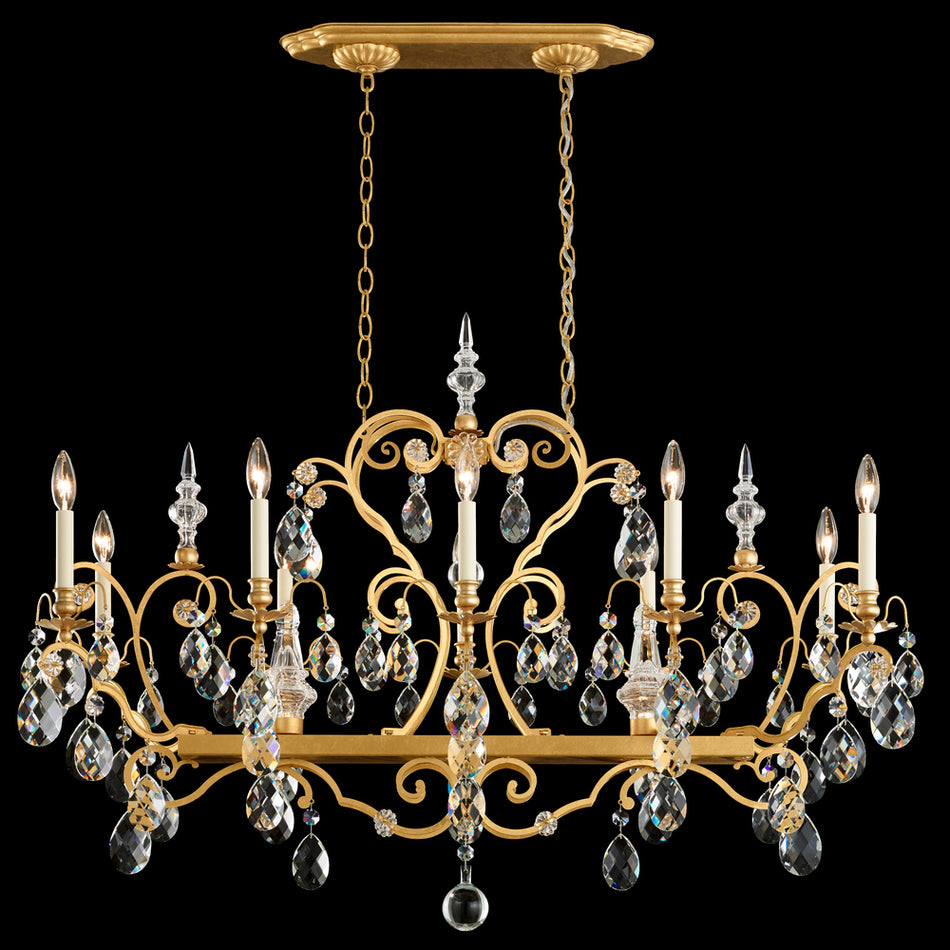 Traditional 12 Light Chandelier from the Renaissance Collection