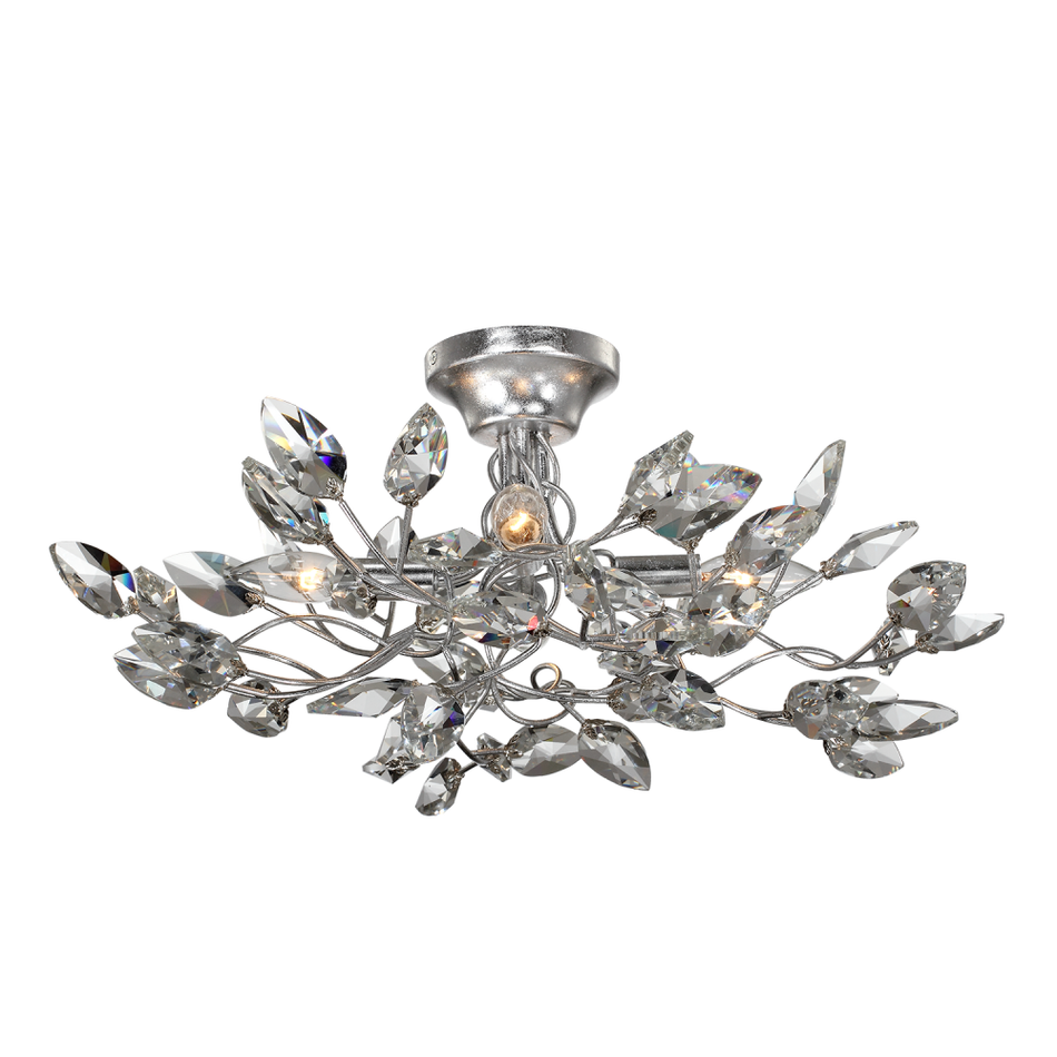 Transitional Semi-Flush Mount from the Misthaven Collection