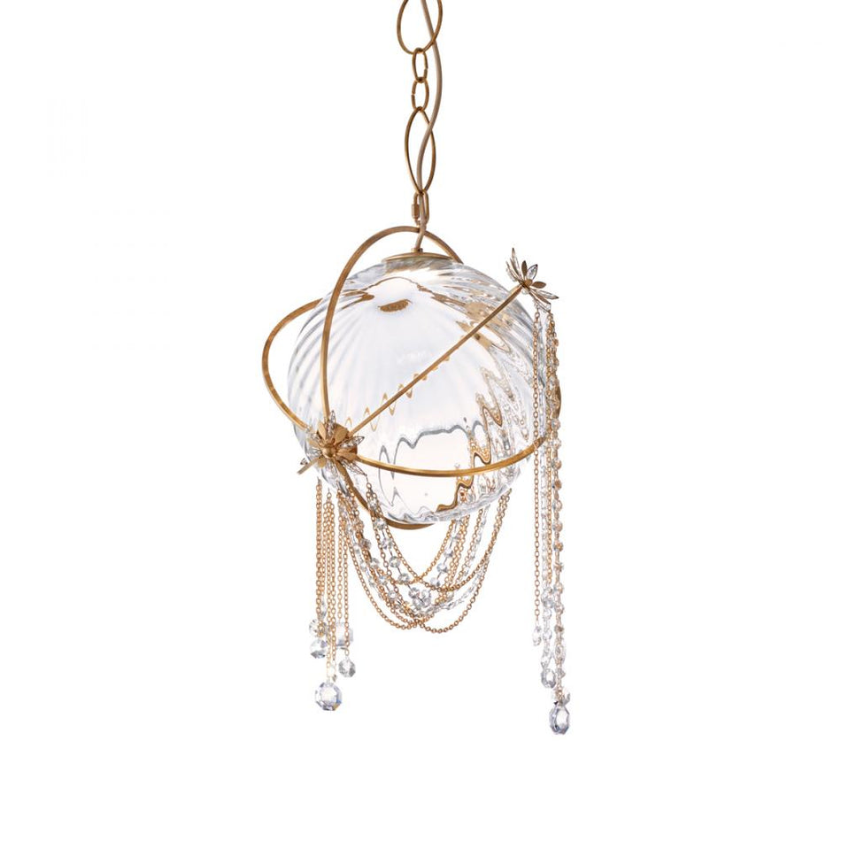 Art Deco Down Mini Pendant from the Revere Collection