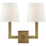 Modern Wall Sconce from the Square Tube Collection