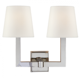 Modern Wall Sconce from the Square Tube Collection