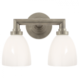 Modern Vanity Light from the Wilton Collection