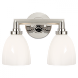Modern Vanity Light from the Wilton Collection
