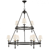 Traditional 9 Light Chandelier from the Classic Collection