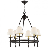 Traditional 6 Light Chandelier from the Classic Collection