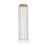 Contemporary 8 Light Chandelier from the Orbet Collection
