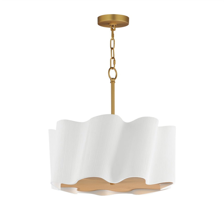 Down Pendant from the Curtain Call Collection