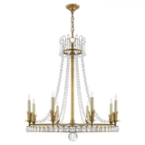 Traditional 8 Light Chandelier from the Regency Collection