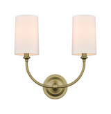 Transitional Wall Sconce from the Giselle Collection