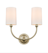 Transitional Wall Sconce from the Giselle Collection