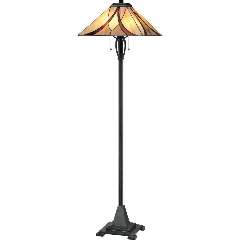 Transitional Floor Lamp from the Asheville Collection