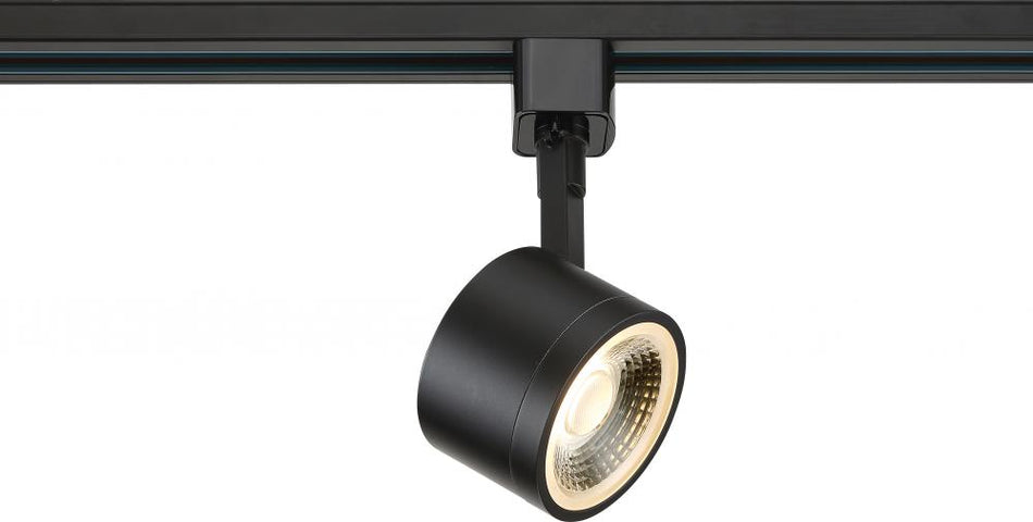 LED 12W Track Head - Round - Finish - 24 Degree Beam