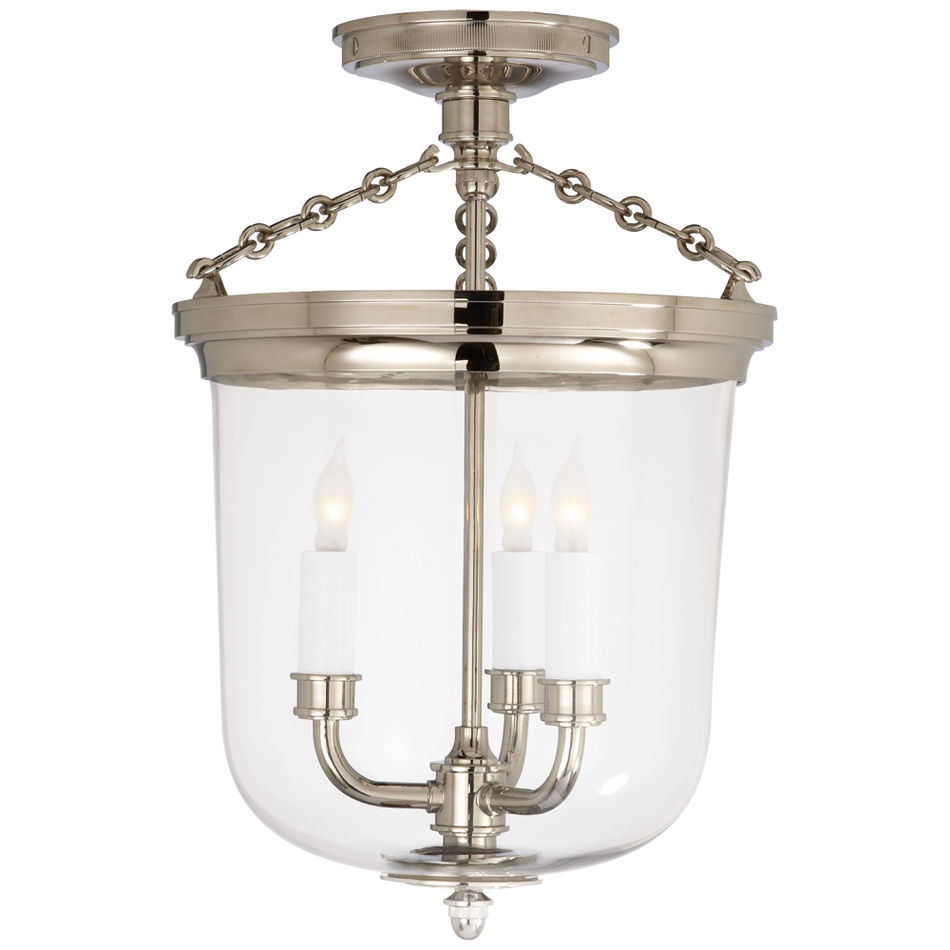 Traditional Semi-Flush Mount from the Merchant Collection