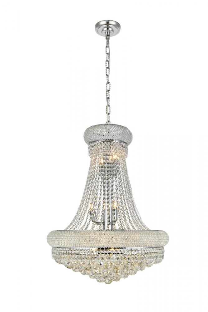 Transitional 14 Light Chandelier from the Primo Collection