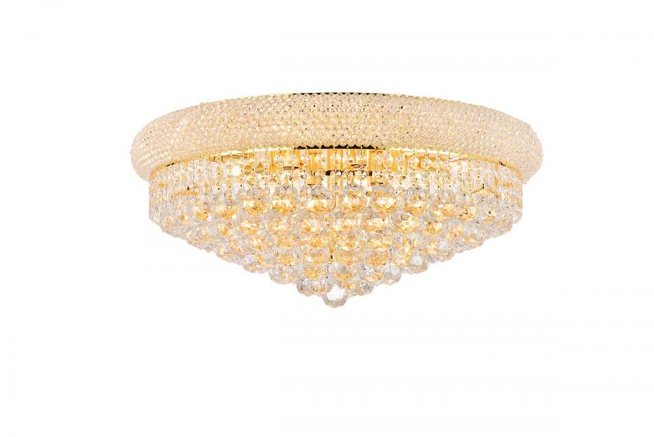 Transitional Bowl Flush Mount from the Primo Collection