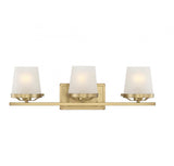 Klein 3-Light Bathroom Vanity Light in Matte