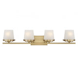 Klein 4-Light Bathroom Vanity Light in Matte
