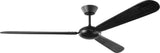 Contemporary Ceiling Fan from the Pod Collection