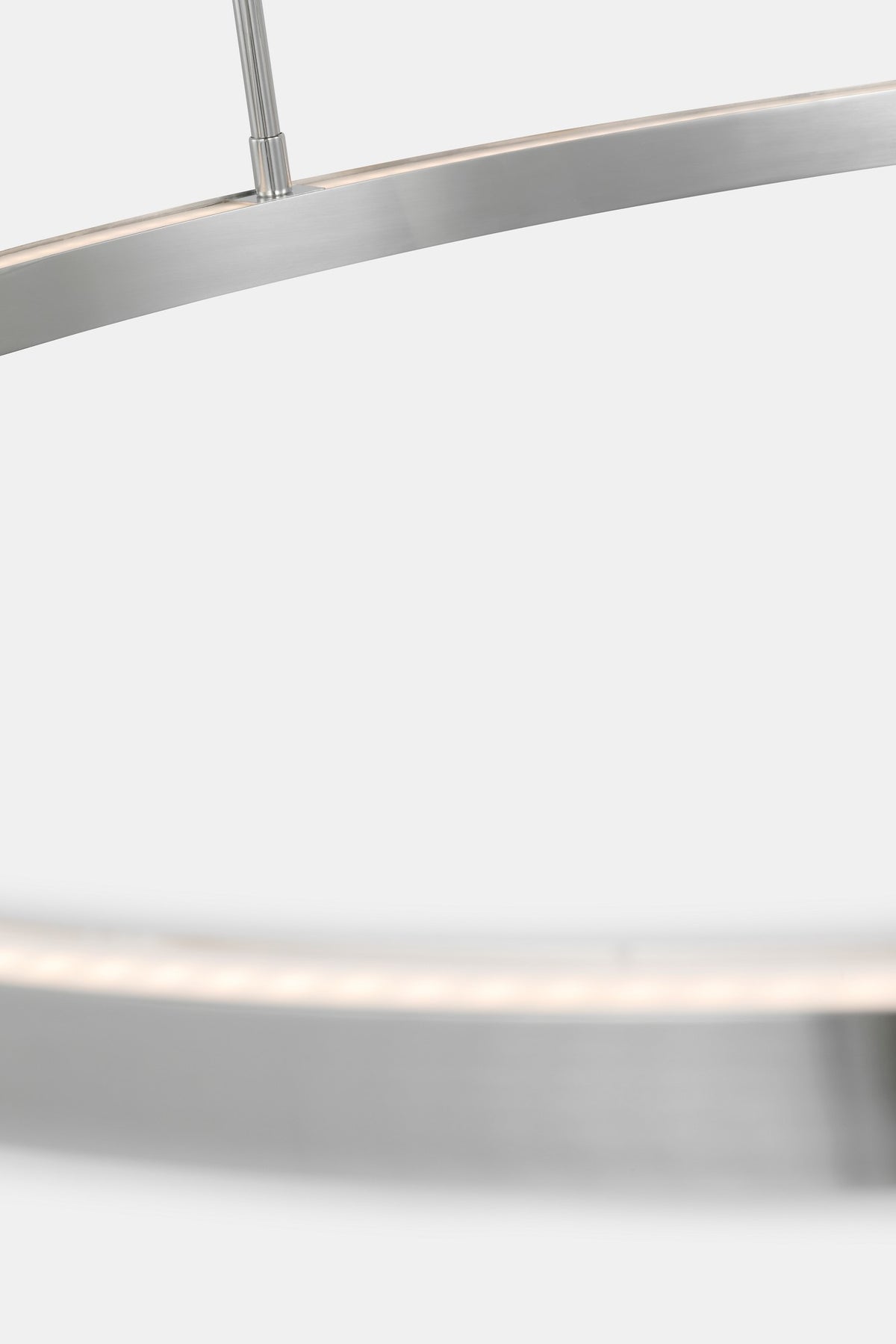 Stagger Ring Large Chandelier polished stainless steel 2700K 90 CRI MDCH53927PSS