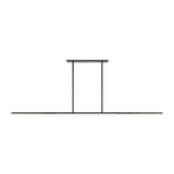 2 Light Chandelier from the Cityscape Collection