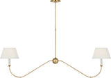 Traditional 2 Light Chandelier from the Ingela Collection