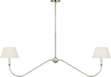 Traditional 2 Light Chandelier from the Ingela Collection