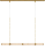 Modern 1 Light Chandelier from the Marcell Collection
