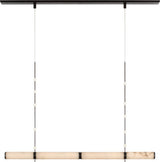 Modern 1 Light Chandelier from the Marcell Collection