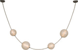 Modern 1 Light Chandelier from the Dune Collection