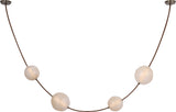 Modern 1 Light Chandelier from the Dune Collection