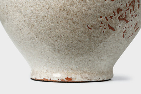 Gaios 13" Cordless Accent Lamp in Pharaoh White with Linen Shade
