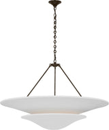 Modern 6 Light Chandelier from the Mollino Collection
