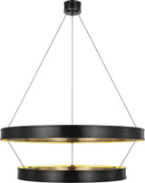 Modern 1 Light Chandelier from the Connery Collection