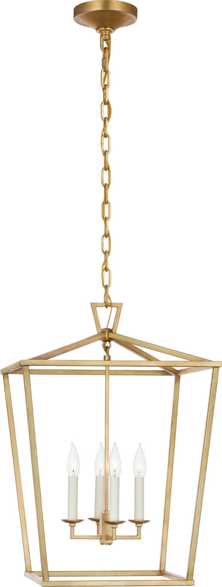 Darlana Medium Lantern in Gild